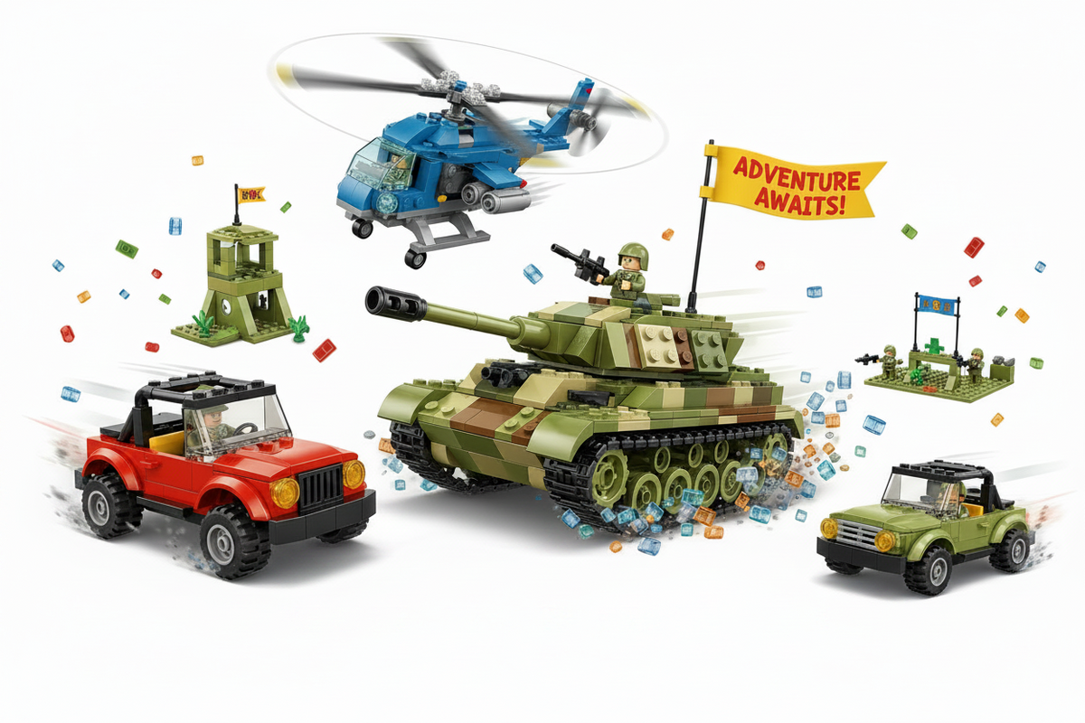 Sluban & Cobi Army Toy
