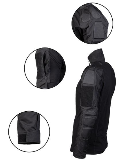 Mil-tec Combat Shirt Chimera – Ripstop, Polsterung, div. Farben