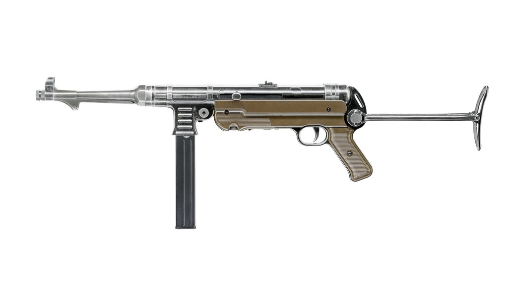 Legends MP40 German Legacy Edition 4,5 mm (.177) BB, CO₂, < 4,0 J, Full-Auto, Used Look