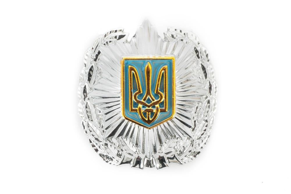 Ukr. Polizei Mützenabzeichen