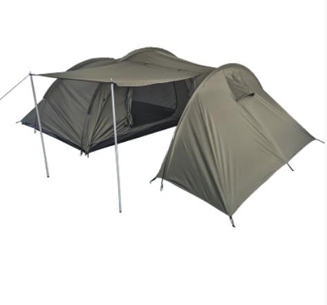 Mil-tec Campingzelt 4 Personen mit Stauraum 420x250 cm