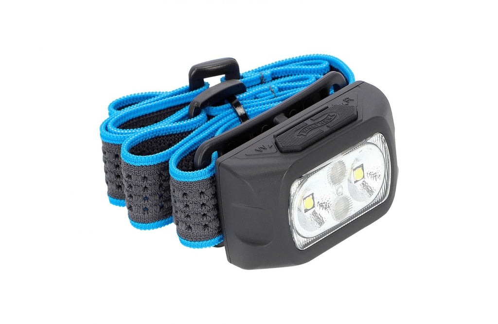 Walther HLi1r Stirnlampe aufladbar – Weiß- & Rotlicht, IPX6