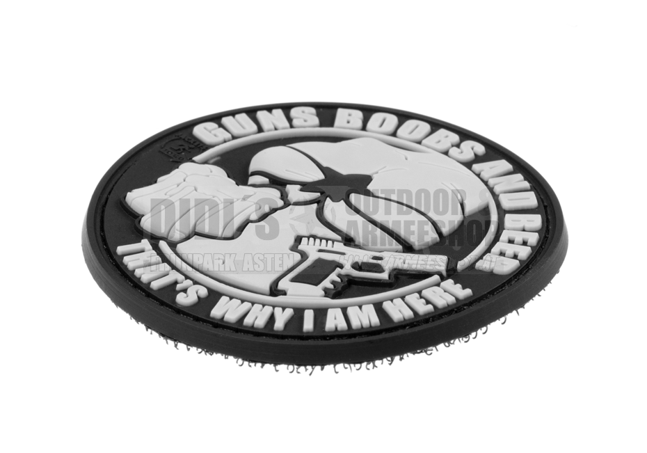 Guns Boobs and Beer Rubber Patch