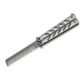 Böker Magnum Balisong Kamm aus Edelstahl mit Stonewash
