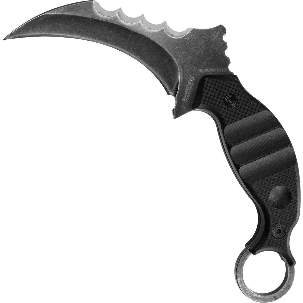 Haller BLACKFIELD Karambit RAPTOR – feststehend, G10-Griff