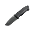 Walther PDP Tanto Folder plain, schwarz – Klappmesser D2