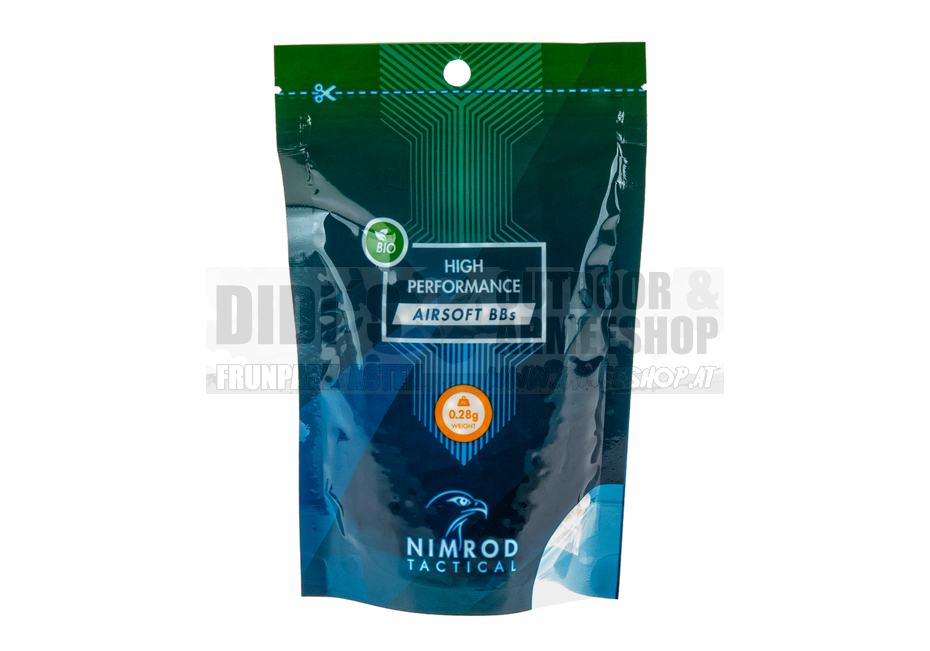 Nimrod Tactical Bio BBs High Performance 0,20g–0,28g
