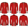 Britische Paradejacke Wolle rot – Original Militär, neuwertig