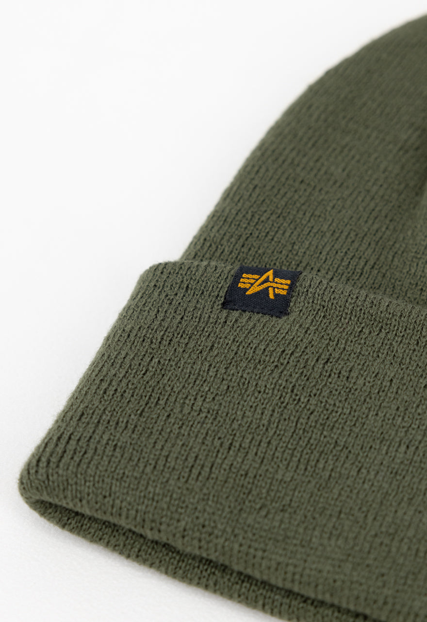 Alpha Industries Beanie Rollmütze – 100% Acryl, div. Farben