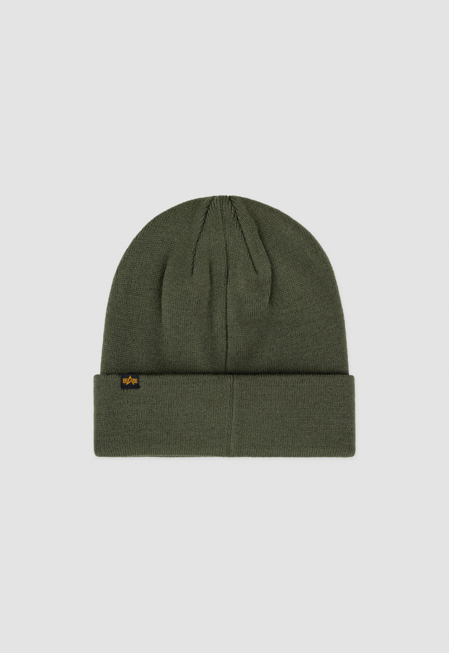 Alpha Industries Beanie Rollmütze – 100% Acryl, div. Farben