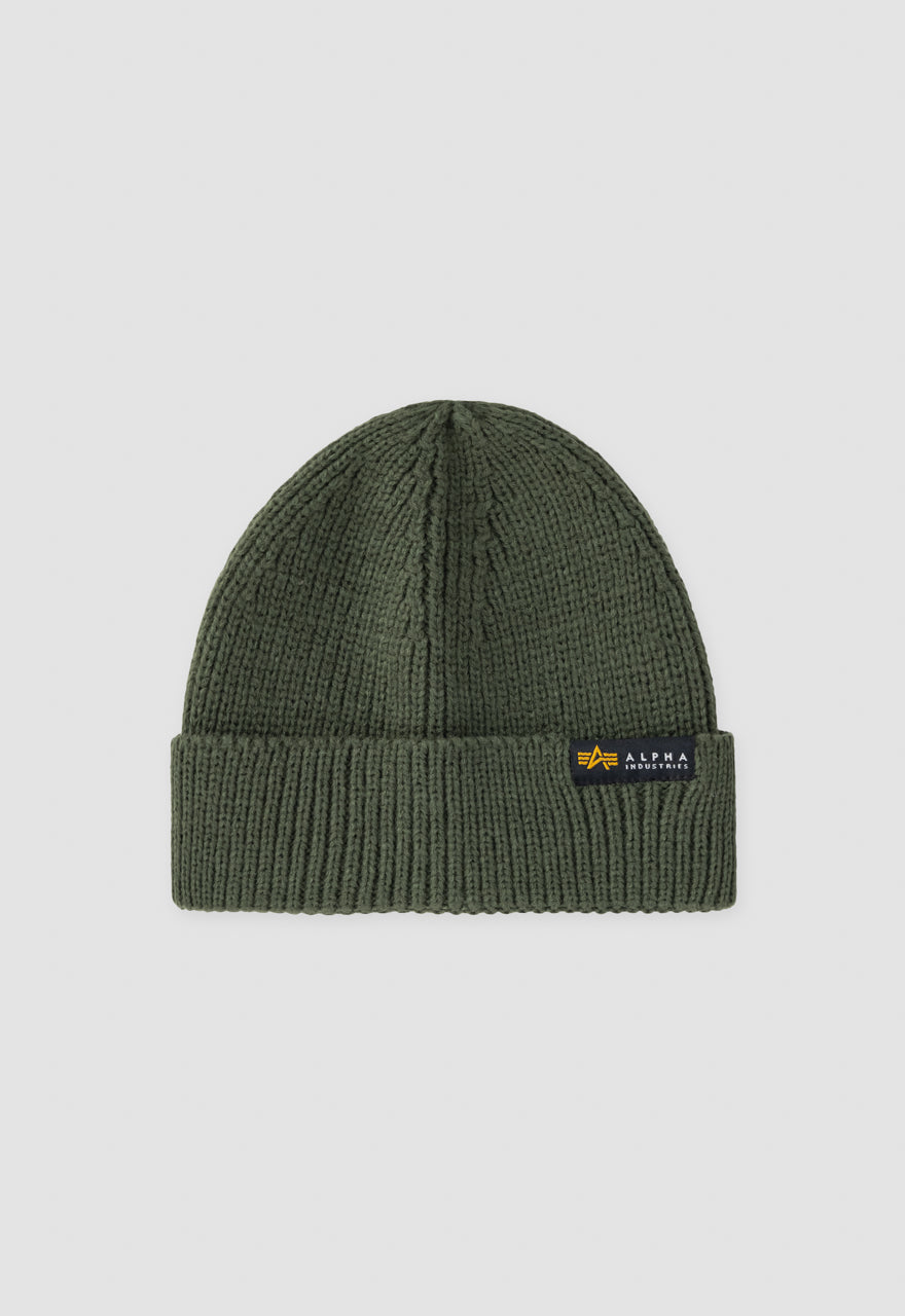 Alpha Industries Beanie Rollmütze 100% Acryl – div. Farben