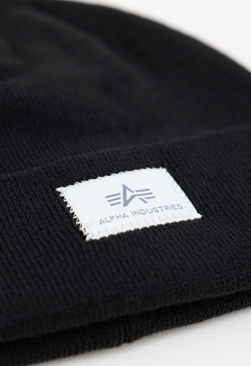 Alpha Industries Beanie Rollmütze – 100% Acryl, div. Farben