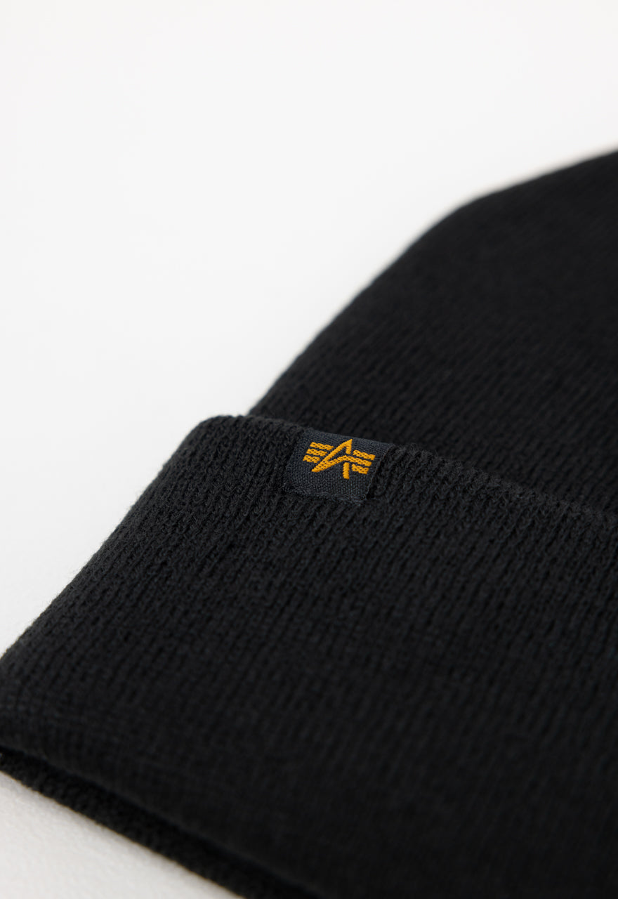 Alpha Industries Beanie Rollmütze – 100% Acryl, div. Farben