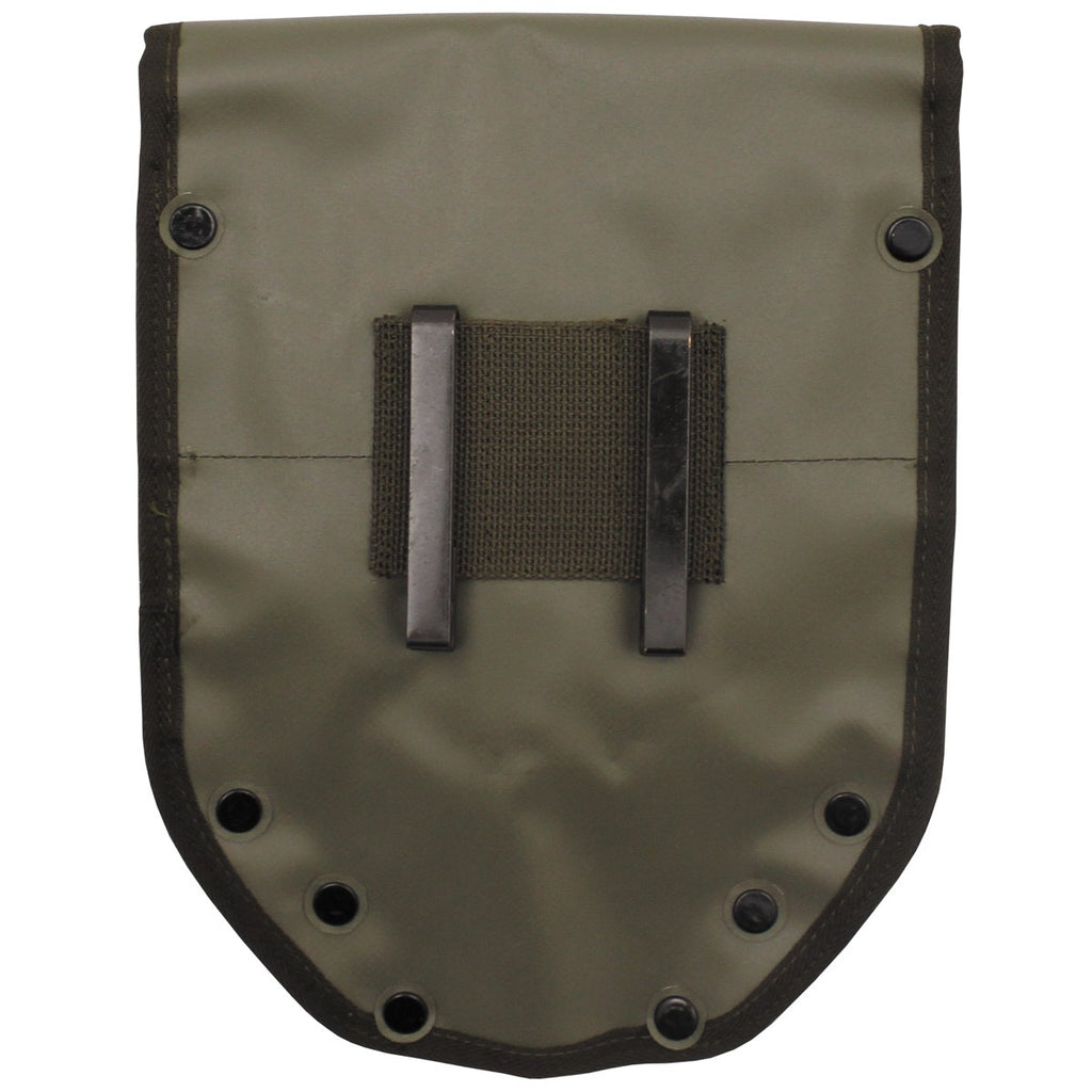 Oesterr. Bundesheer Spatentasche KAZ03, oliv, PVC, neuwertig