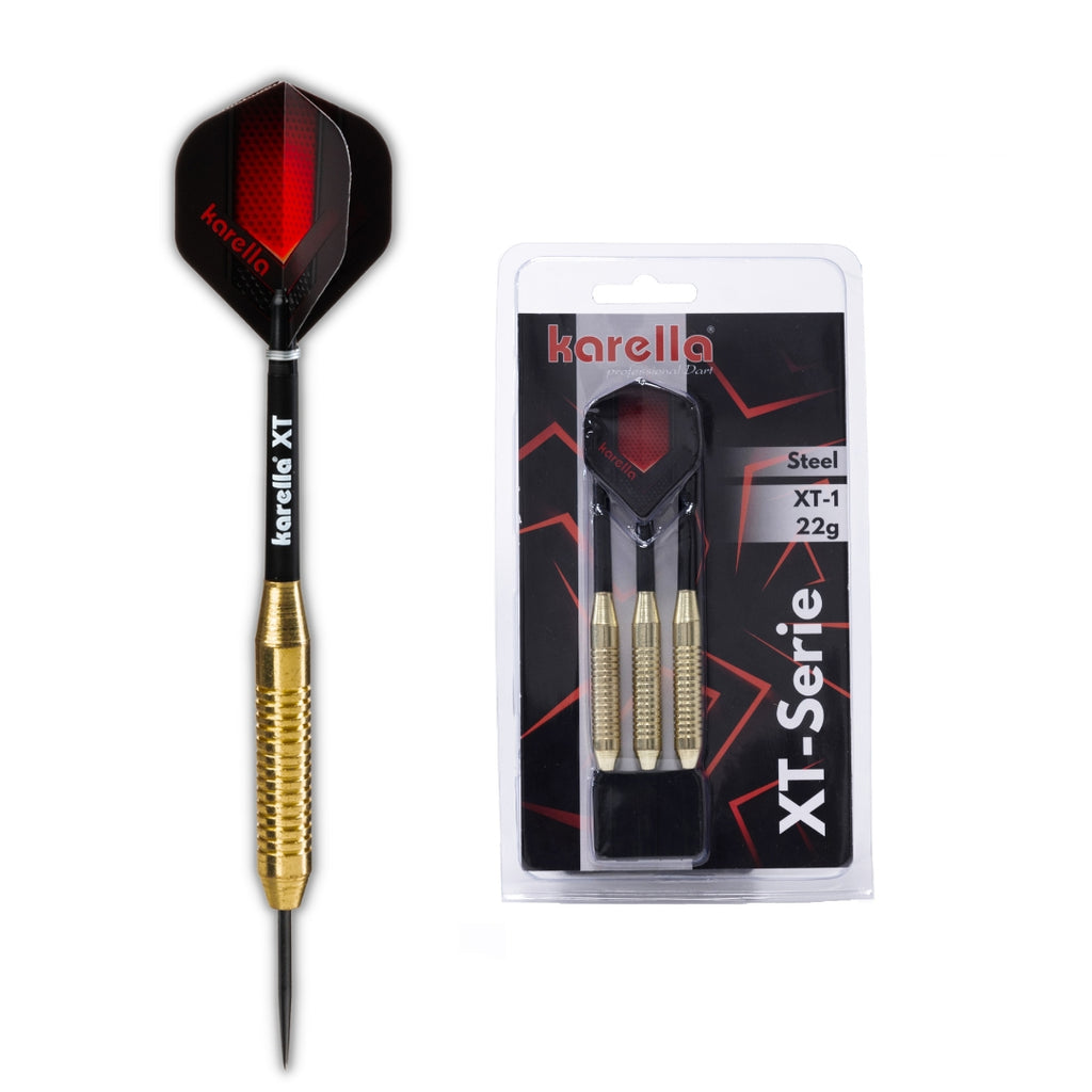 Karella XT-1 Steeldart 22 g – Einsteiger-Set mit Flights