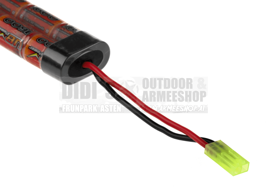 VB Power NiMH Akku 9,6V 1600mAh – Mini Tamiya (Stick Type)