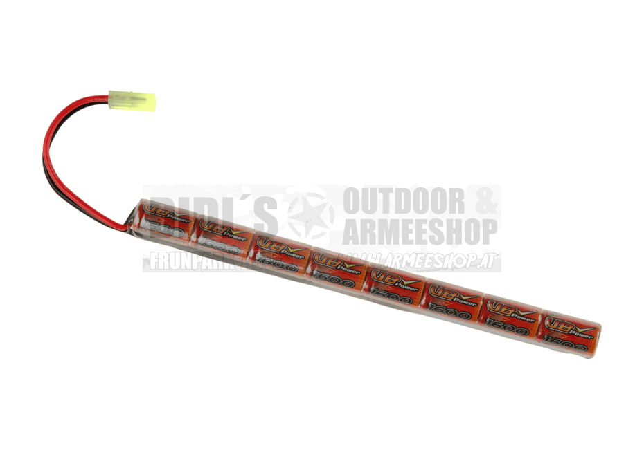VB Power NiMH Akku 9,6V 1600mAh – Mini Tamiya (Stick Type)