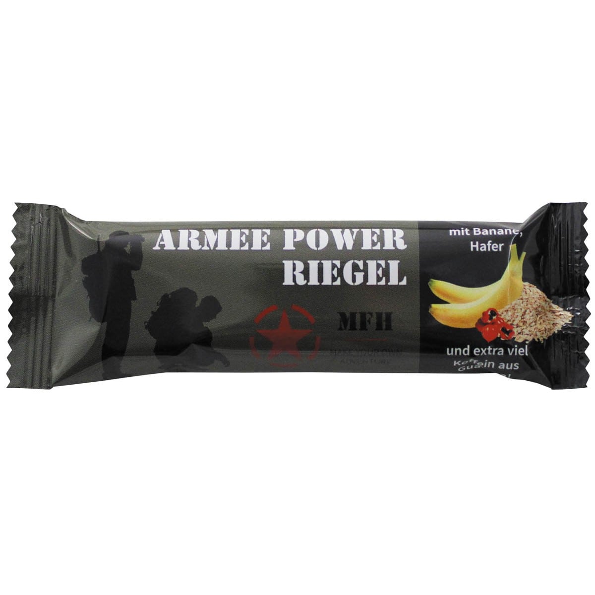 MFH Armee Power Riegel Banane Guarana 60 g