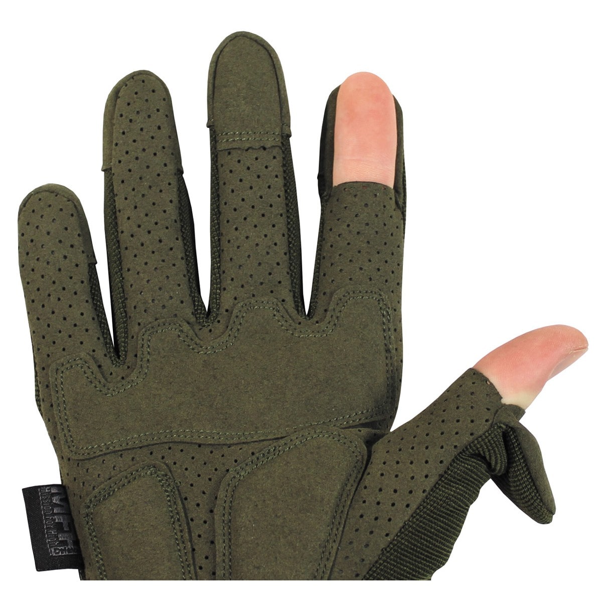 MFH Tactical Handschuh – klappbare Finger, div. Farben