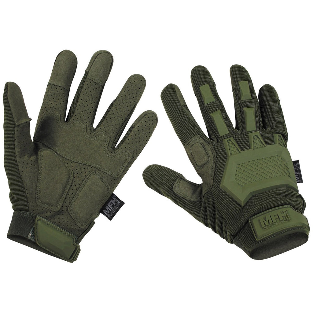 MFH Tactical Handschuh – klappbare Finger, div. Farben