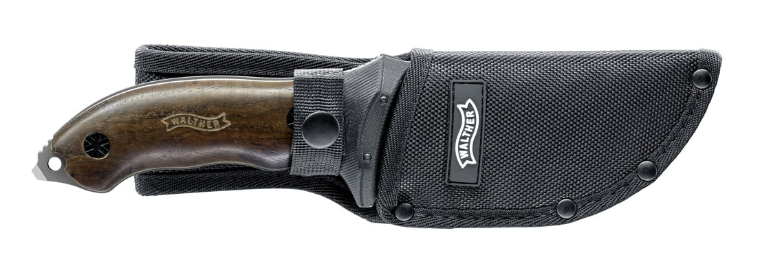 Walther FTK Messer - feststehend, 440C Stahl, durchgehender Erl