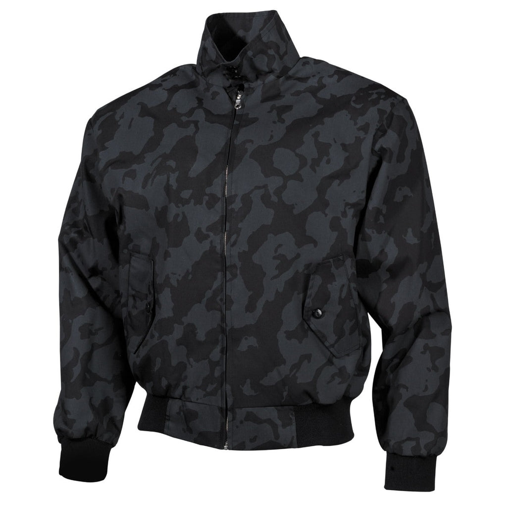 MFH English Style Jacke Night Camo – Rip-Stop Polybaumwolle