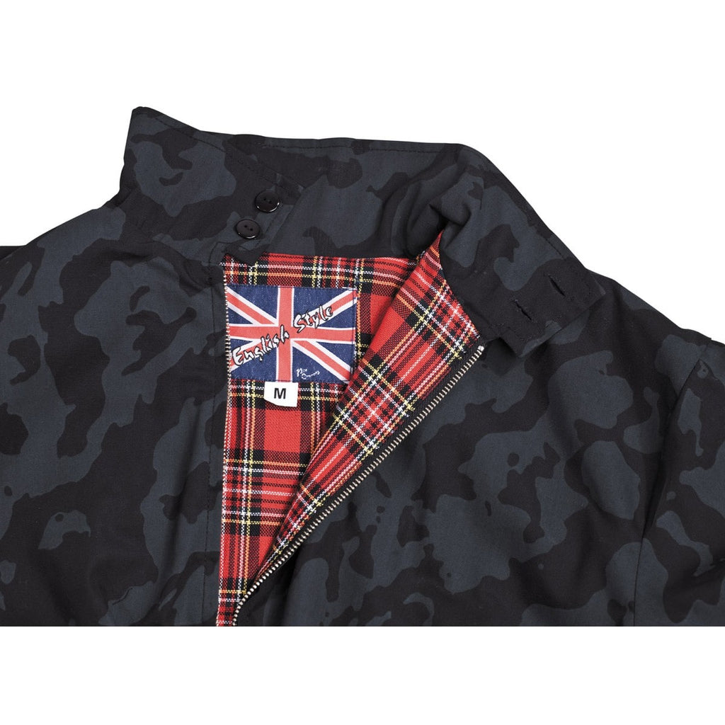 MFH English Style Jacke Night Camo – Rip-Stop Polybaumwolle