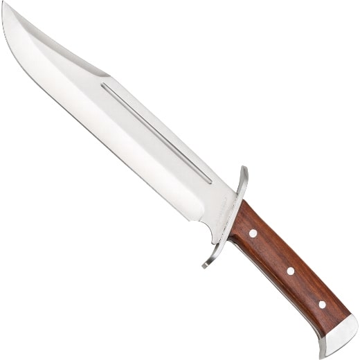 Haller Master Bowie – Bowiemesser mit Pakkaholzgriff