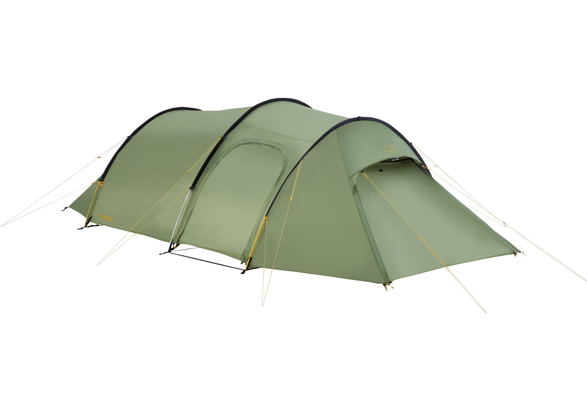 Nordisk Oppland 3 Tunnelzelt – 3 Personen, Aluminiumgestänge