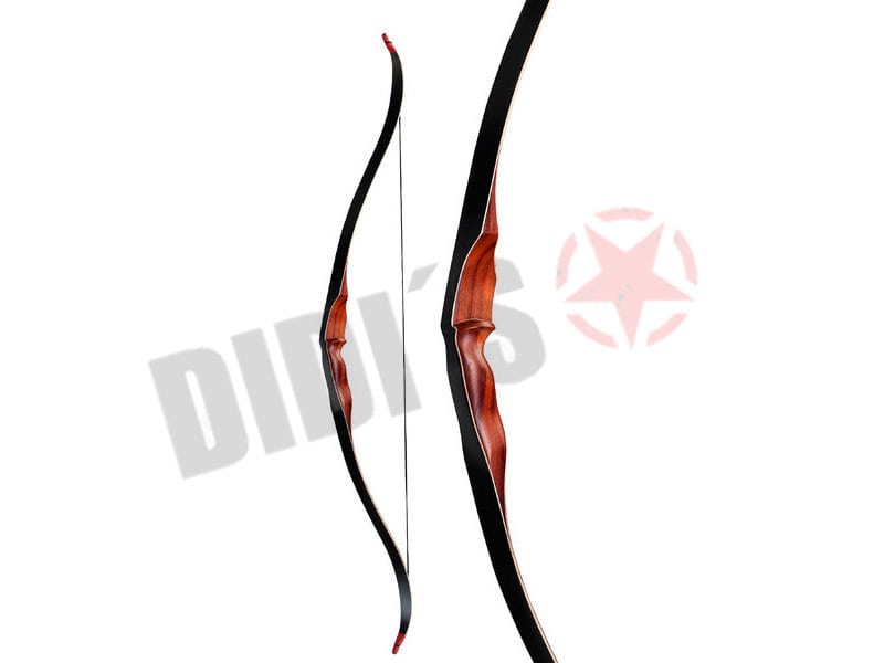 Ragim Bear One Piece Recurvebogen 58" Rotholz/Fiberglas