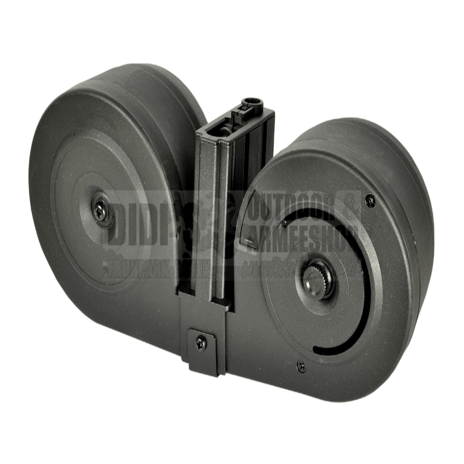 C-Mag M4/M16 Trommelmagazin – elektrisch, 2000 Schuss