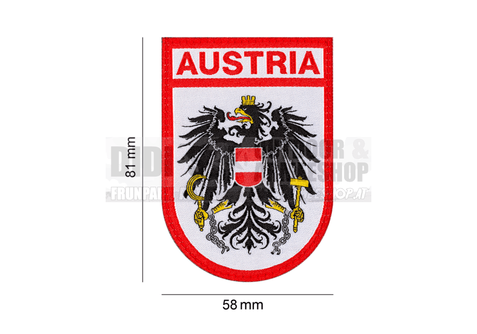 Austria Stoff Patch