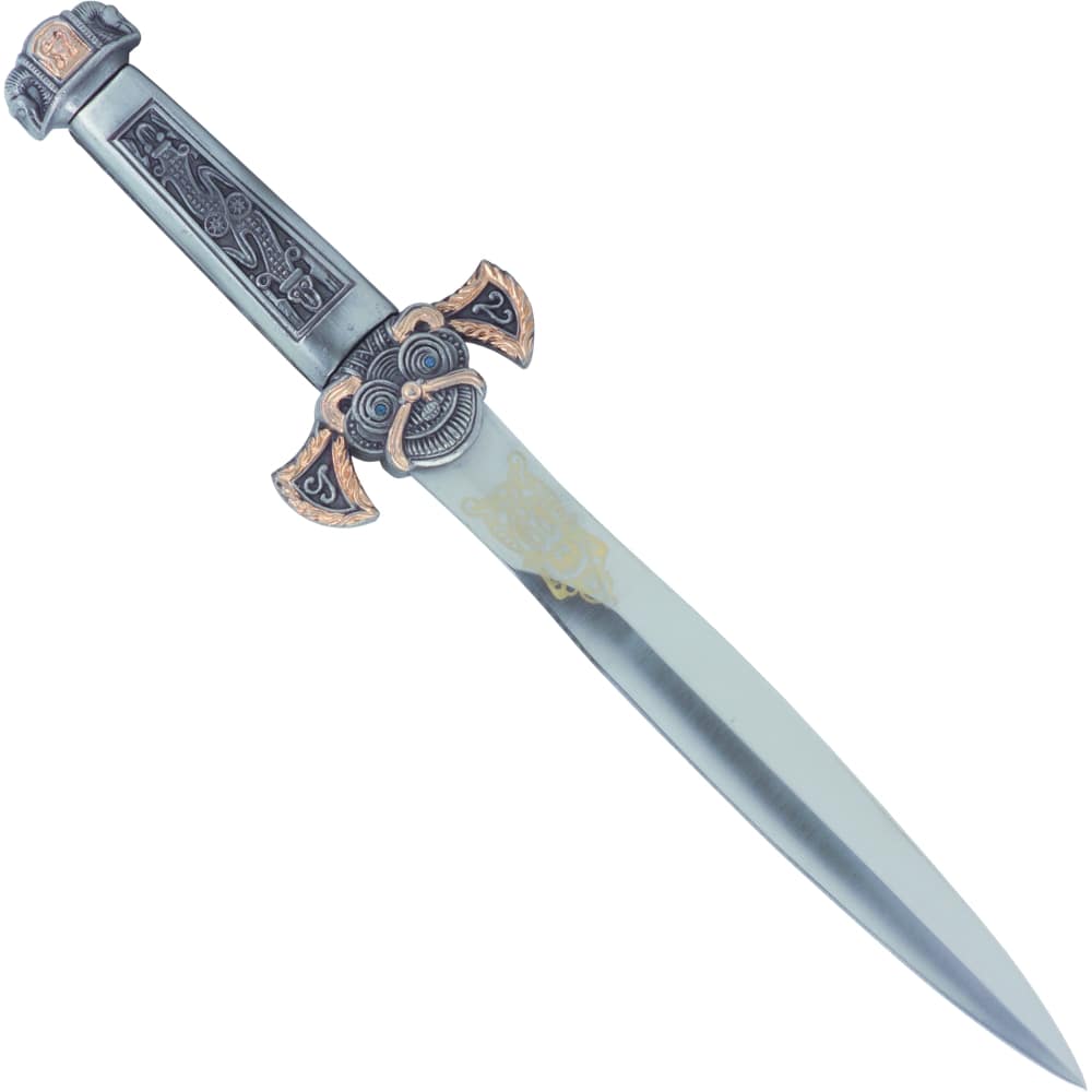 Haller Wikinger Dolch mit Metallscheide, 420er Stahl