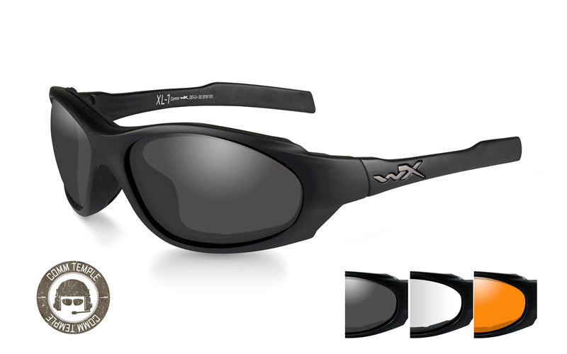 Wiley X XL-1 Advanced Comm Brillen-Set – 3 Gläser
