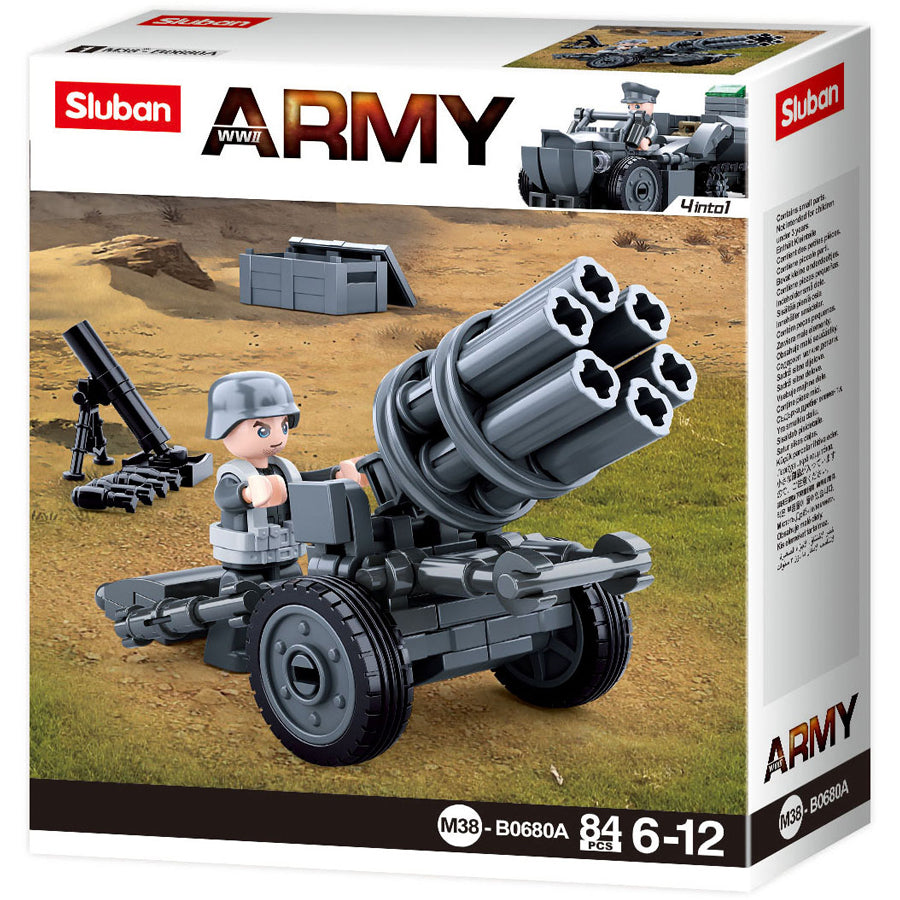 Sluban German Rocket Gun