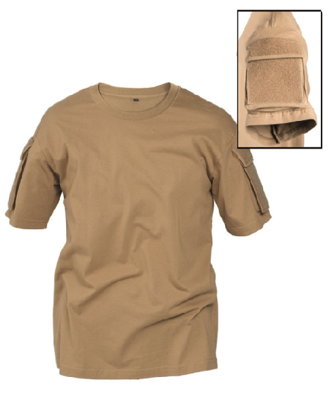 Mil-tec Tactical T-Shirt mit Klett – div. Farben