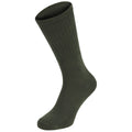 MFH Army Socken oliv halblang mit Plüschsohle – 3er Pack