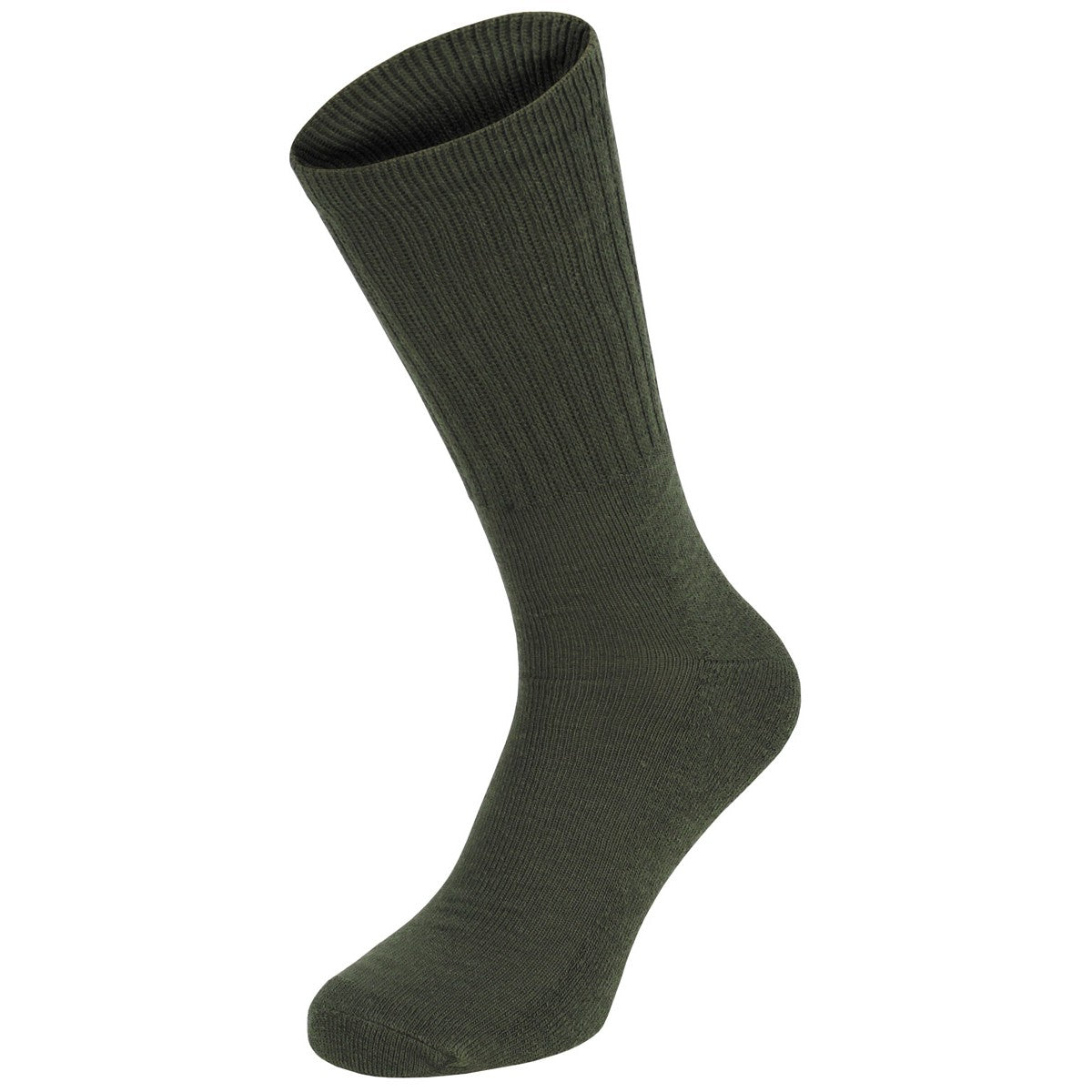 MFH Army Socken oliv halblang mit Plüschsohle – 3er Pack