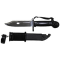MFH AK 47 Bajonett mit Scheide, schwarz, Kunststoffgriff