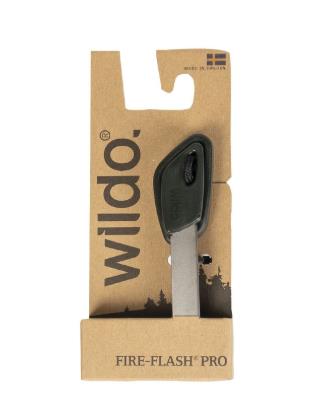 WILDO Fire Flash Pro Feuerstein Large – Ferrocerium, Oliv