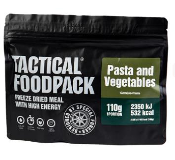 TACTICAL FOOD - Pasta and Vegetables