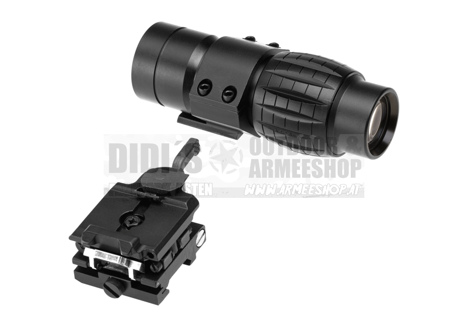 Aim-O FXD 4x Magnifier für Airsoft-Rotpunktvisiere