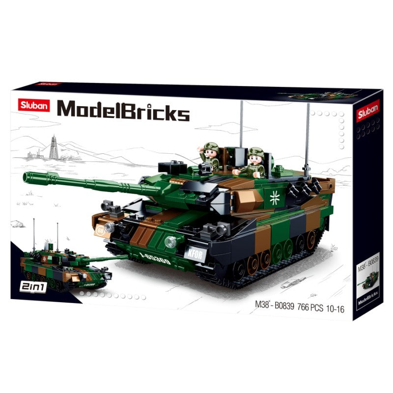 Sluban German Main Battle Tank M38