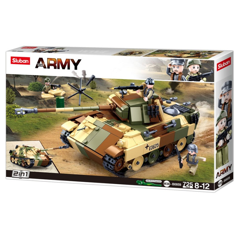 Sluban Medium German Tank M38-B0859