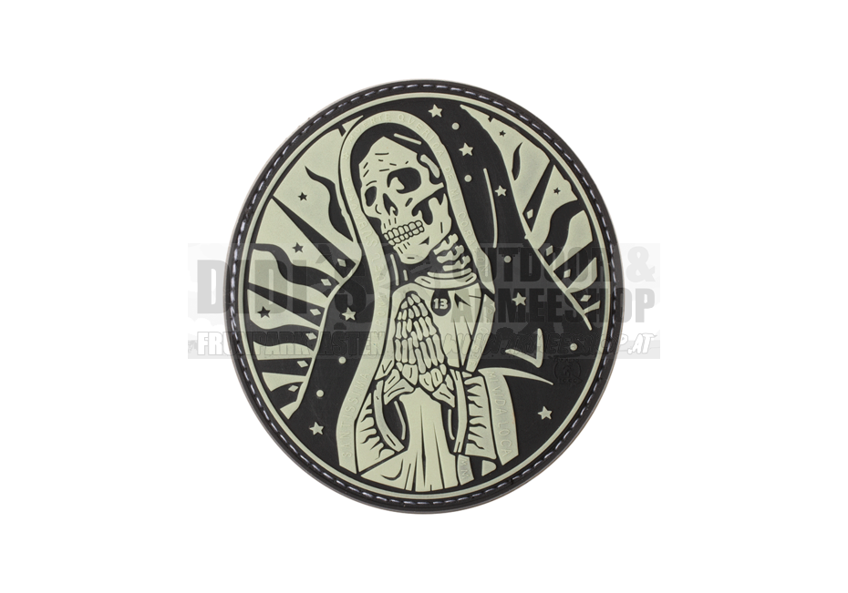 Santa Muerte Rubber Patch