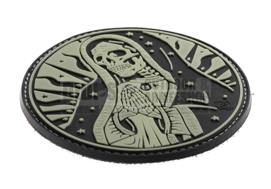 Santa Muerte Rubber Patch
