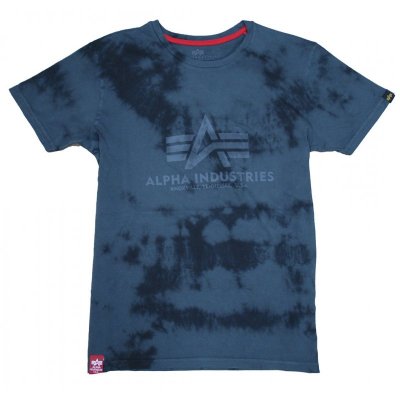 Alpha Industries Basic T-Shirt Batik Grey/Black Herren