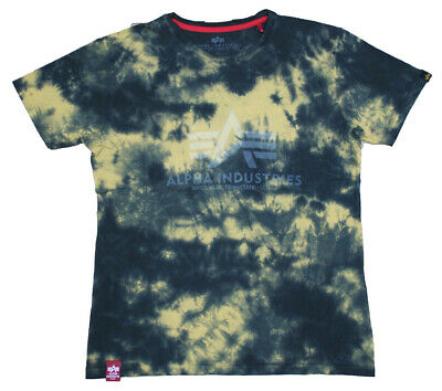 Alpha Industries Basic T-Shirt Batik Brown Herren