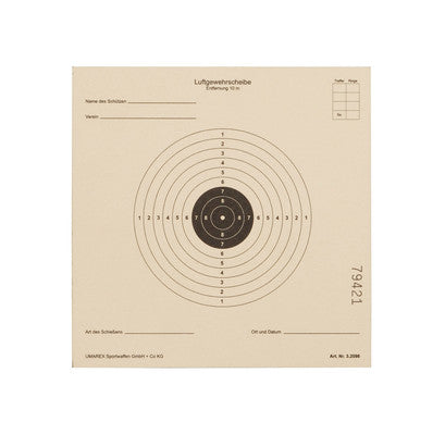 Umarex Luftgewehr-Zielscheiben 14x14 cm – 100 Stück