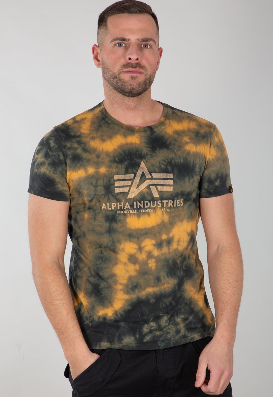Alpha Industries Basic T-Shirt Batik Brown Herren